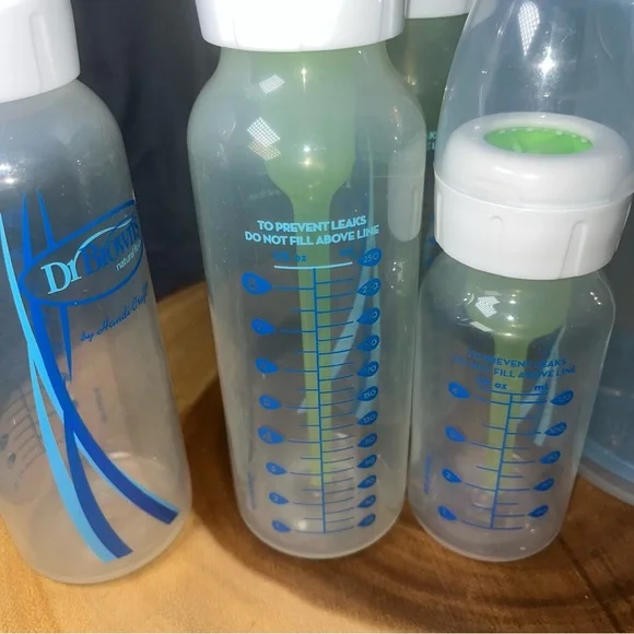 Dr. Brown's Baby Bottle Set with Blue Accents - Picture 3 of 6